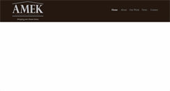 Desktop Screenshot of amekinc.com